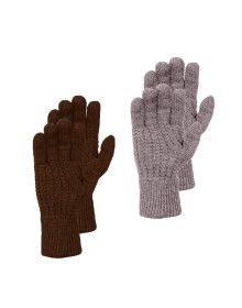 Mens wool blend gloves pack of 2